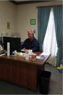 Sherwood Leggett, Maintenance Supervisor